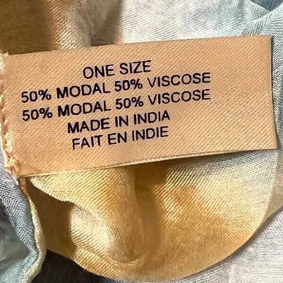 Tie Dye‎ Summer Beach Gauzy Boho Maxi Dress OSFM - Picture 8 of 8